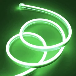 Neón LED flexible 24V DC - 4x10mm - 5 metros - Kit completo - IP67 - 11W/m - Curvatura lateral