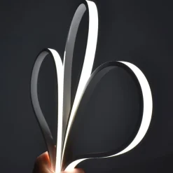 Neón LED flexible 24V DC - 5x11mm - 5 metros - Kit completo - 11W/m - 320ch/m - IP67 - Curvatura vertical