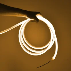 Neón LED flexible 24V DC - 12x12mm - 10 metros - Kit completo - 11W/m - IP67 - Curvatura vertical