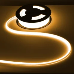 Neón LED flexible 24V DC - 12x12mm - 10 metros - Kit completo - 11W/m - IP67 - Curvatura vertical