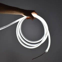 Neón LED flexible 24V DC - 12x12mm - 10 metros - Kit completo - 11W/m - IP67 - Curvatura vertical