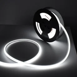 Neón LED flexible 24V DC - 12x12mm - 10 metros - Kit completo - 11W/m - IP67 - Curvatura vertical