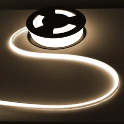 Neón LED flexible 24V DC - 12x12mm - 10 metros - Kit completo - 11W/m - IP67 - Curvatura vertical