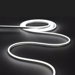 Neón LED flexible 24V DC - 6x13mm - 5 metros - Kit completo - 11W/m - IP67 - Curvatura lateral