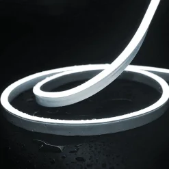 Neón LED flexible 24V DC - 10x18mm - 10 metros - Kit completo - 11W/m - IP67 - Curvatura lateral