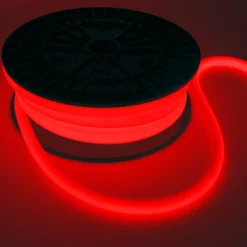 Neón LED flexible 24V DC - 12x12mm - 10 metros -  Kit completo - 180 LED/m - 12W/m - IP65 - Curvatura vertical