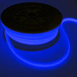 Neón LED flexible 24V DC - 12x12mm - 10 metros -  Kit completo - 180 LED/m - 12W/m - IP65 - Curvatura vertical