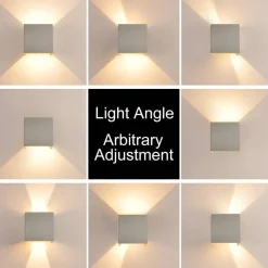 Pack de 4 Apliques de pared
