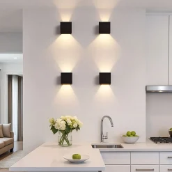 Pack de 4 Apliques de pared