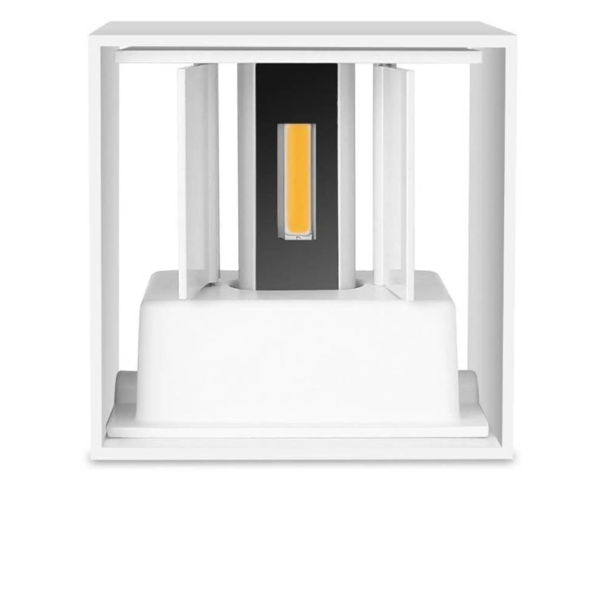 Pack de 4 Apliques de pared "KURTIN" 6W luz up and down regulable