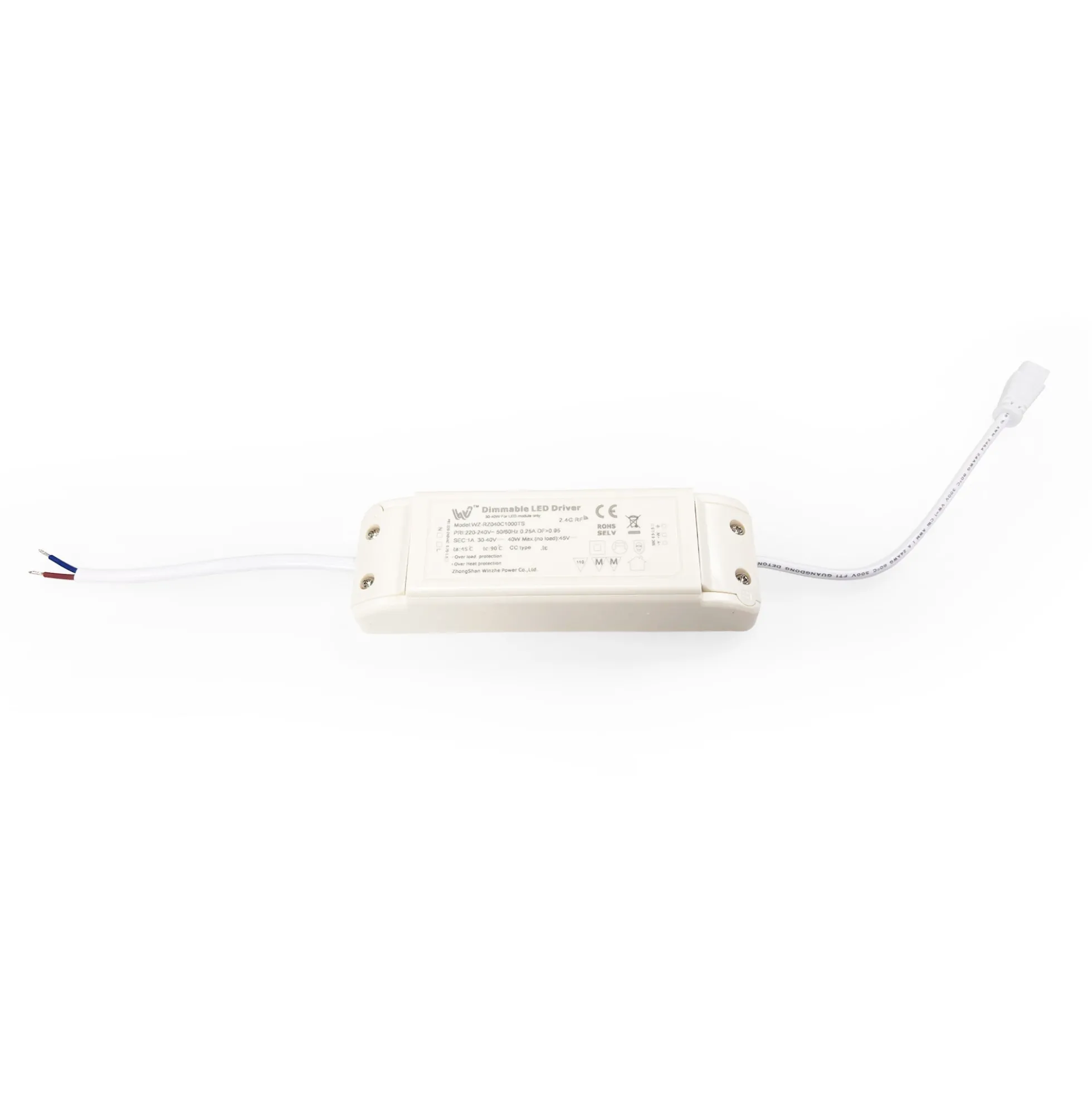 Pack de 2 paneles LED slim CCT regulable con mando - 60x60cm - 40W