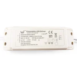 Pack de 4 paneles LED slim CCT regulable con mando - 60x60cm - 40W