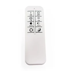 Pack de 4 paneles LED slim CCT regulable con mando - 60x60cm - 40W