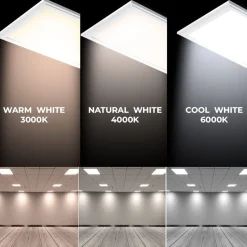 Pack de 20 paneles LED slim 60X60 cm - Driver Philips - 44W - UGR19 - IP40