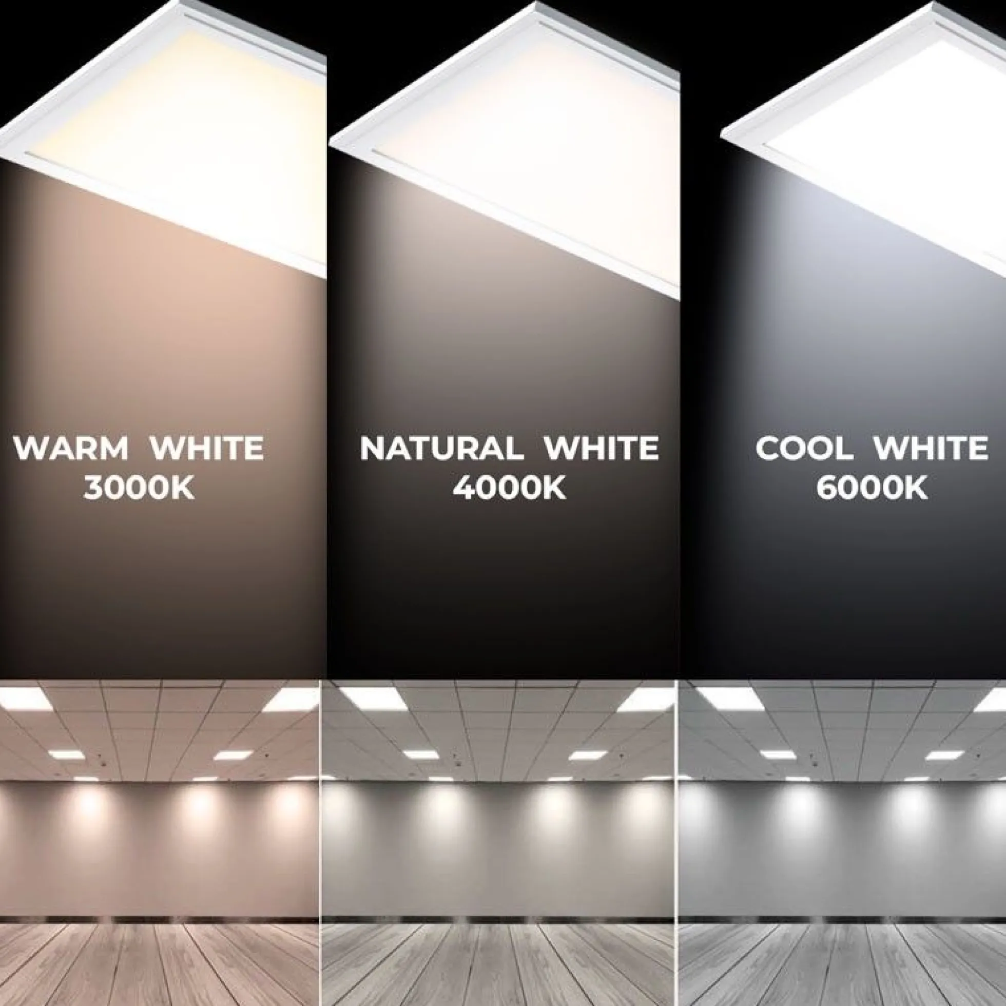 Pack de 20 paneles LED slim 60X60 cm - Driver Philips - 44W - UGR19 - IP40