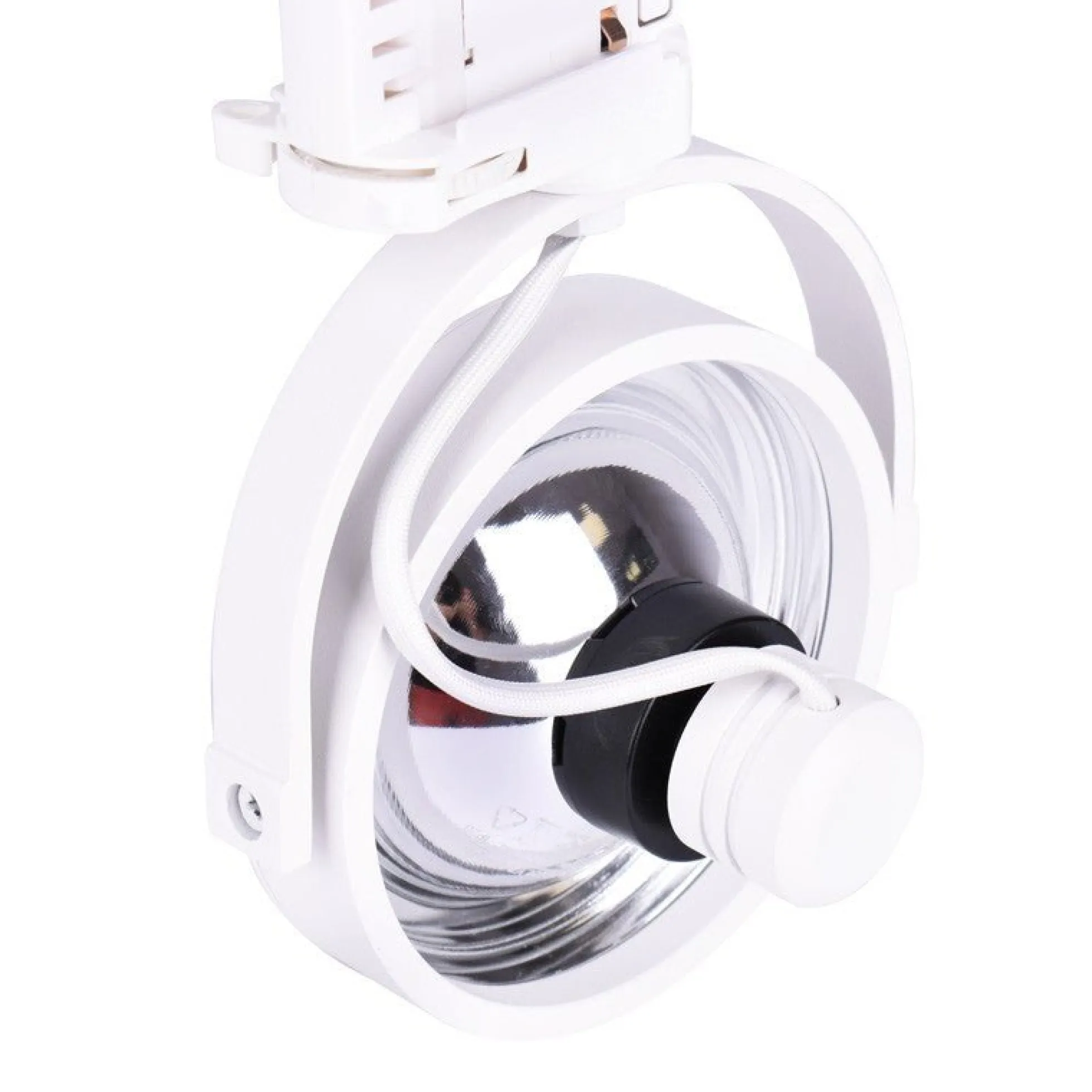 Pack Foco LED de carril trifásico + Bombilla LED AR111 GU10