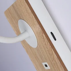 Pack x 2 - Aplique de pared flexible para lectura con puerto USB 