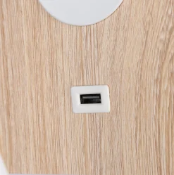 Pack x 2 - Aplique de pared flexible para lectura con puerto USB 