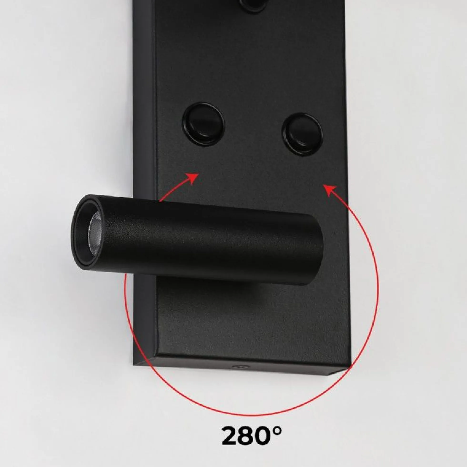 Pack x 2 - Aplique de pared para lectura con foco LED "NOAH" - 3,4W