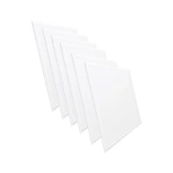 Pack x 6 Panel LED empotrable Backlight 60x60cm - 4860lm - driver Philips - 36W - IP40