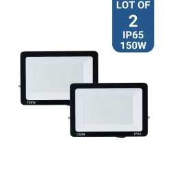 Pack x 2 proyectores LED exterior 150W - 95lm/W - IP65