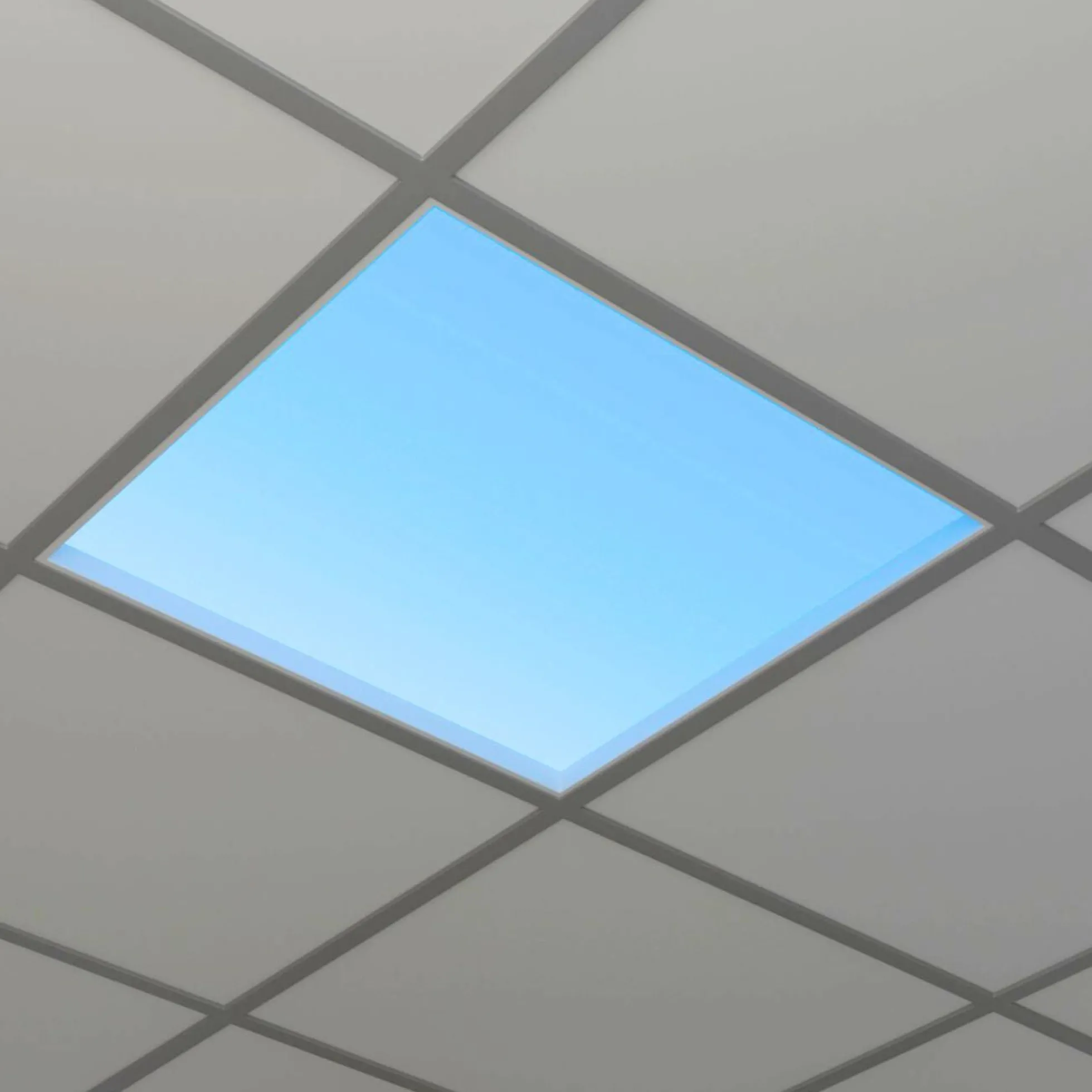 Panel "Blue Skylight" efecto cielo - Daylight - 90W - 60x60cm