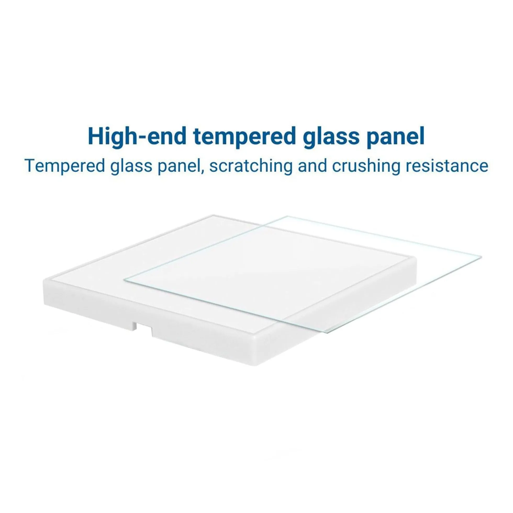 Panel de control táctil RF CCT - 4 zonas - Blanco - Mi-Light