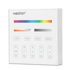 Panel de control táctil RGB + CCT - 4 zonas - Milight