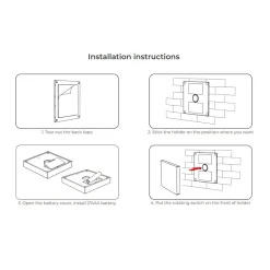 Panel de control táctil RGB + CCT - 4 zonas - Milight