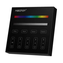 Panel de control táctil RGB y RGBW - 4 zonas - Mi-Light