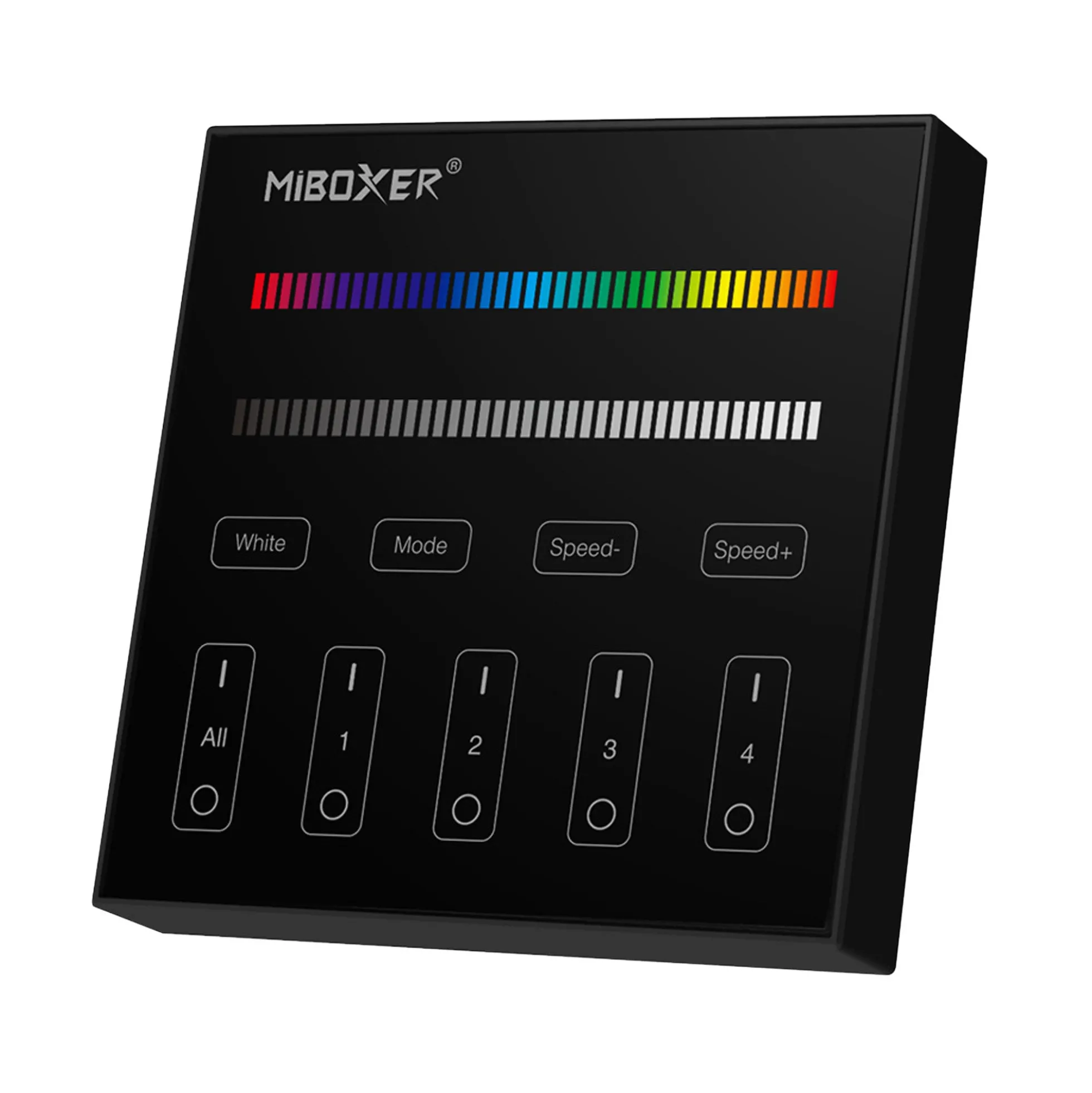 Panel de control táctil RGB y RGBW - 4 zonas - Mi-Light