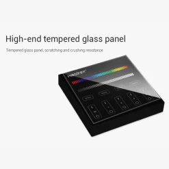 Panel de control táctil RGB y RGBW - 4 zonas - Mi-Light