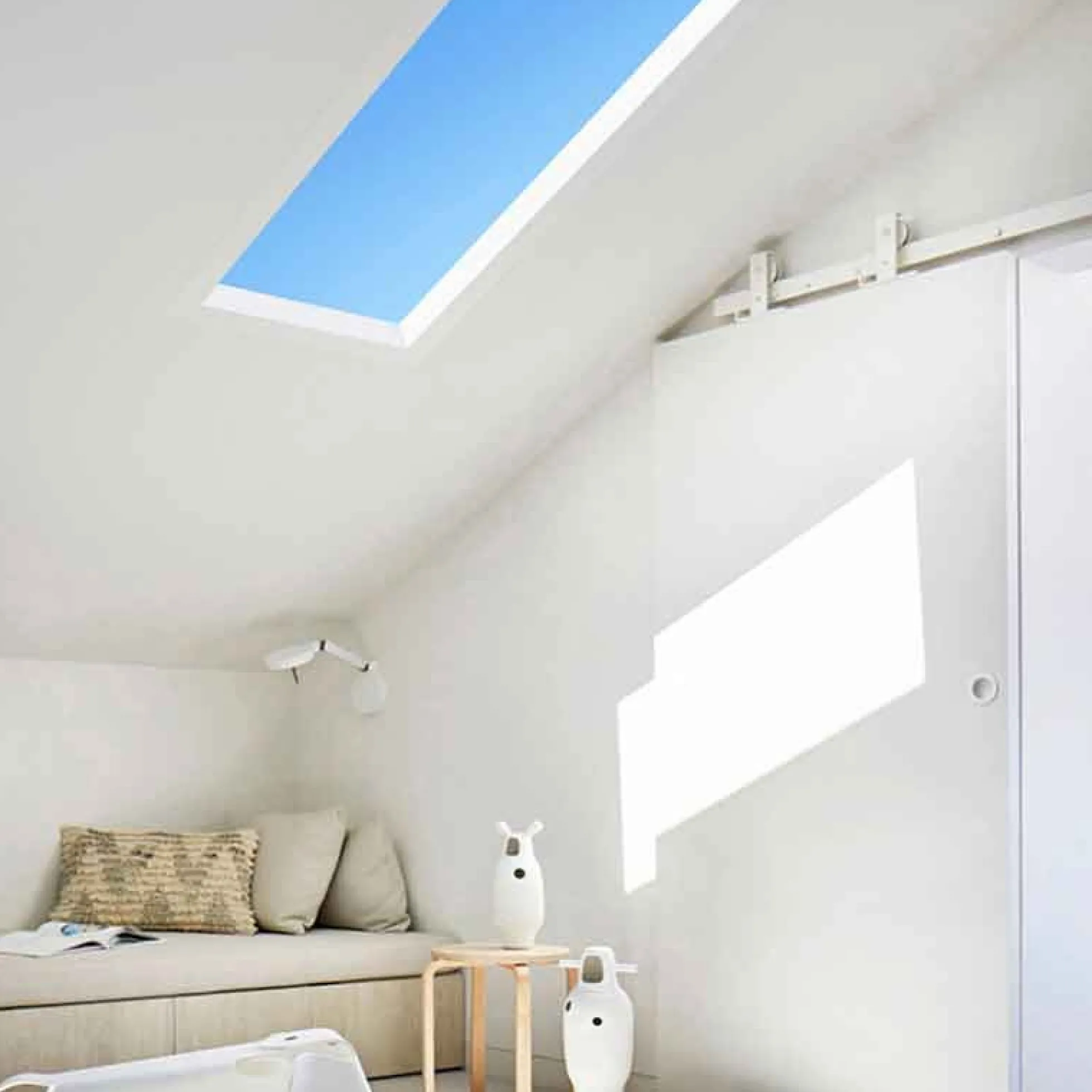 Panel LED "Blue Skylight" efecto cielo - Daylight - 95W - 120x30cm