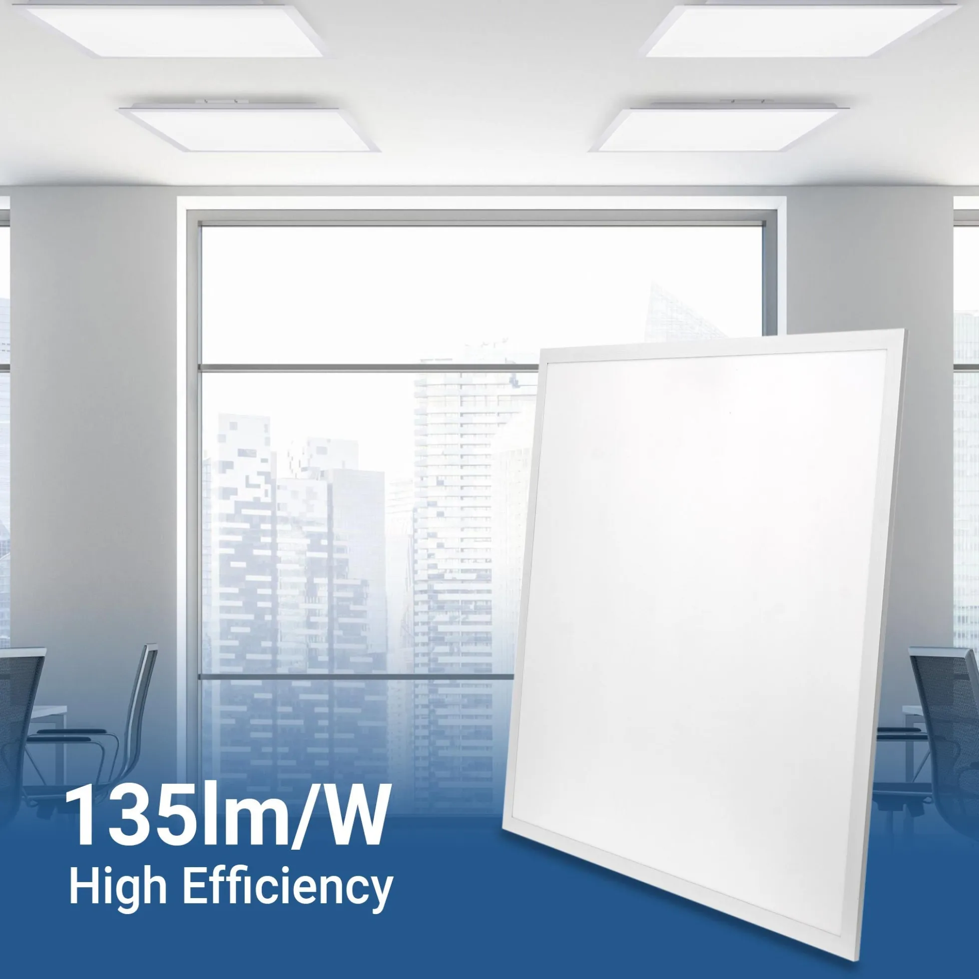 Panel LED de superficie CCT 36W - 60x60 cm - 135lm/W - IP20