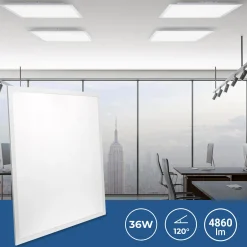 Panel LED de superficie CCT 36W - 60x60 cm - 135lm/W - IP20