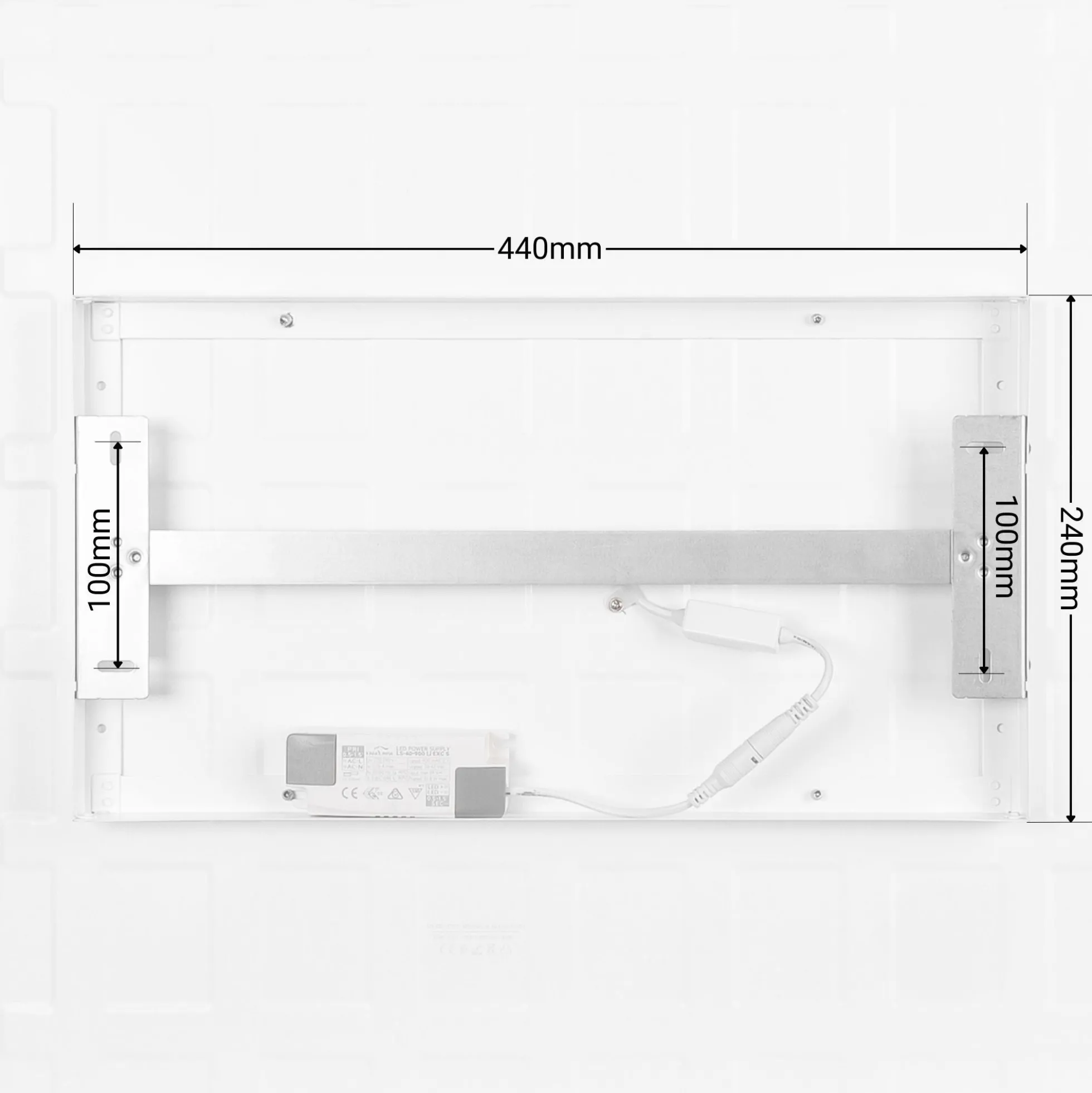 Panel LED de superficie CCT 36W - 60x60 cm - 135lm/W - IP20
