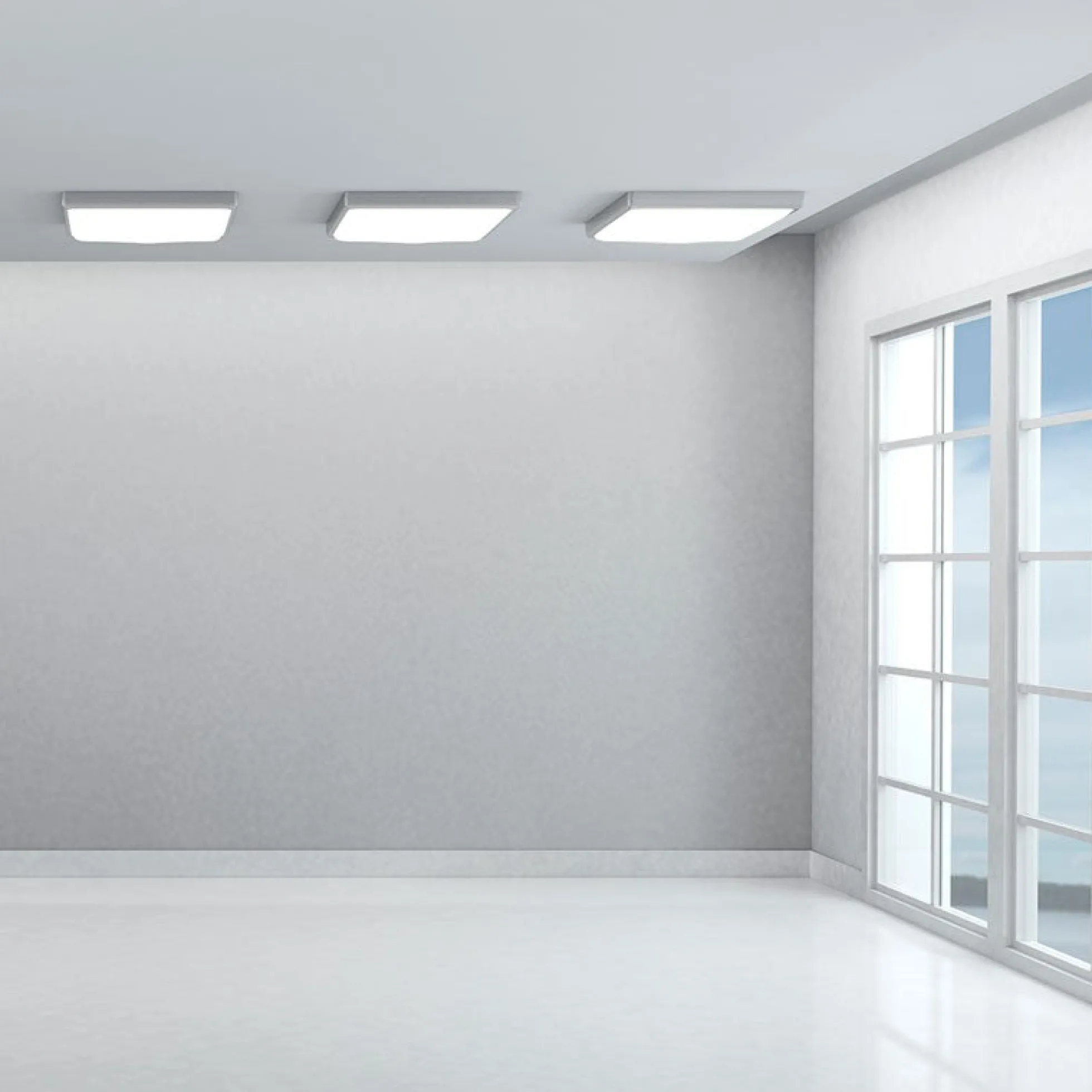 Panel LED de superficie WIFI SMART RGB / RGBW + CCT - 60x60 cm - 40W - Con KIT de montaje