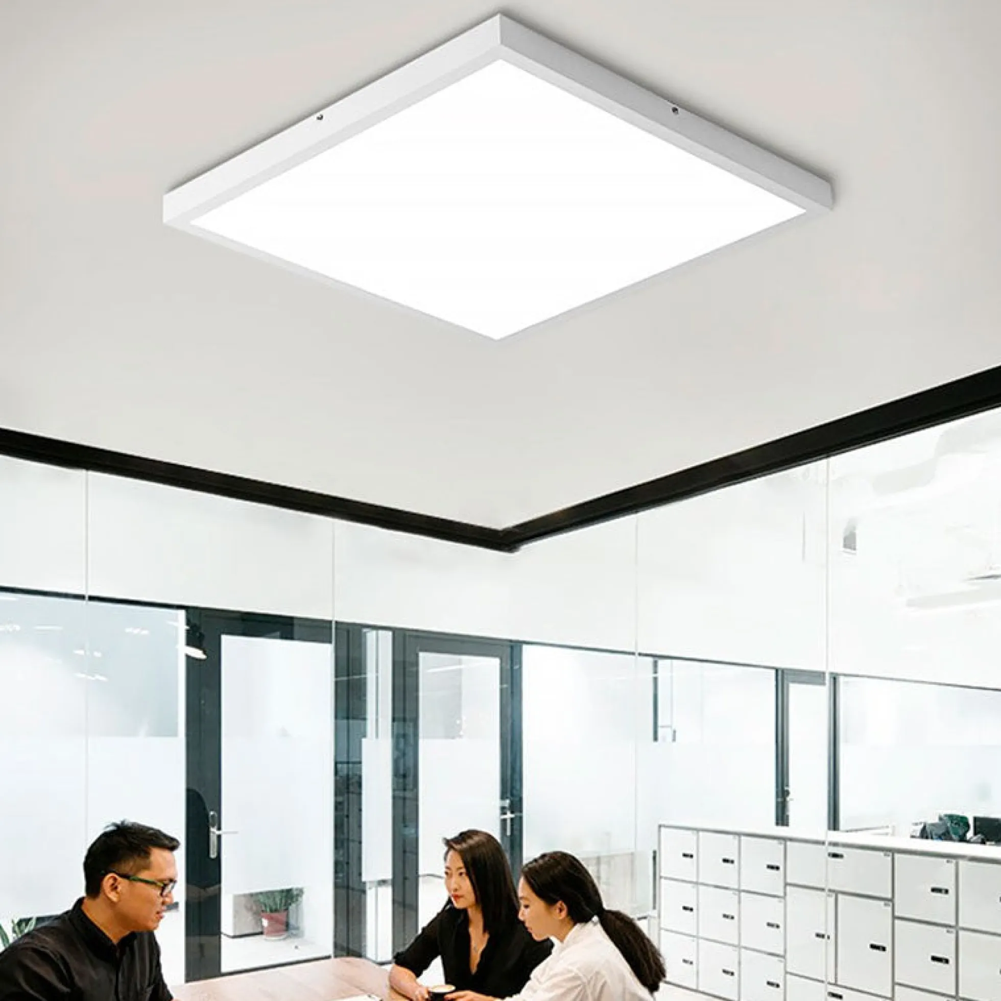 Panel LED de superficie WIFI SMART RGB / RGBW + CCT - 60x60 cm - 40W - Con KIT de montaje