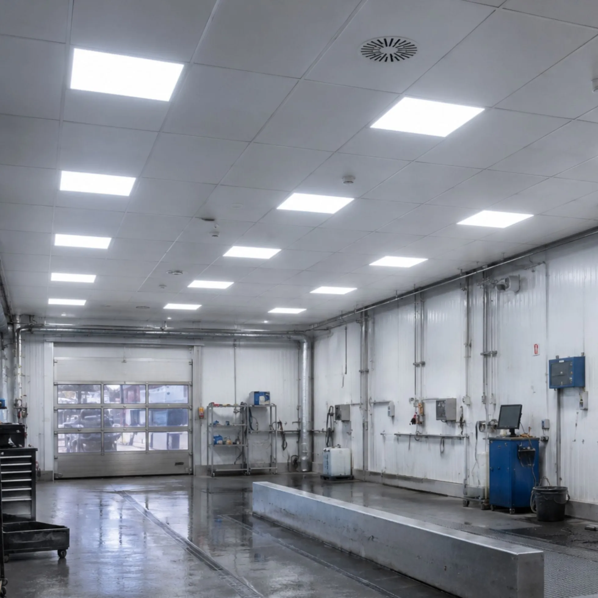 Panel LED empotrable Backlight 60x60cm - 36W - 5040lm - Driver Philips - UGR19 - IP54
