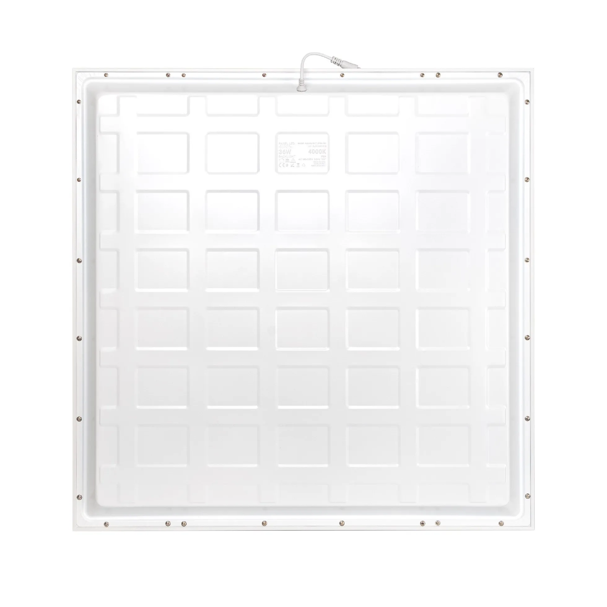Panel LED empotrable Backlight 60x60cm - 36W - IP54 - Driver Philips - UGR22