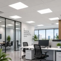 Panel LED empotrable Backlit 60x60cm - 40W - 100lm/W - Driver flicker free - UGR19 - IP40