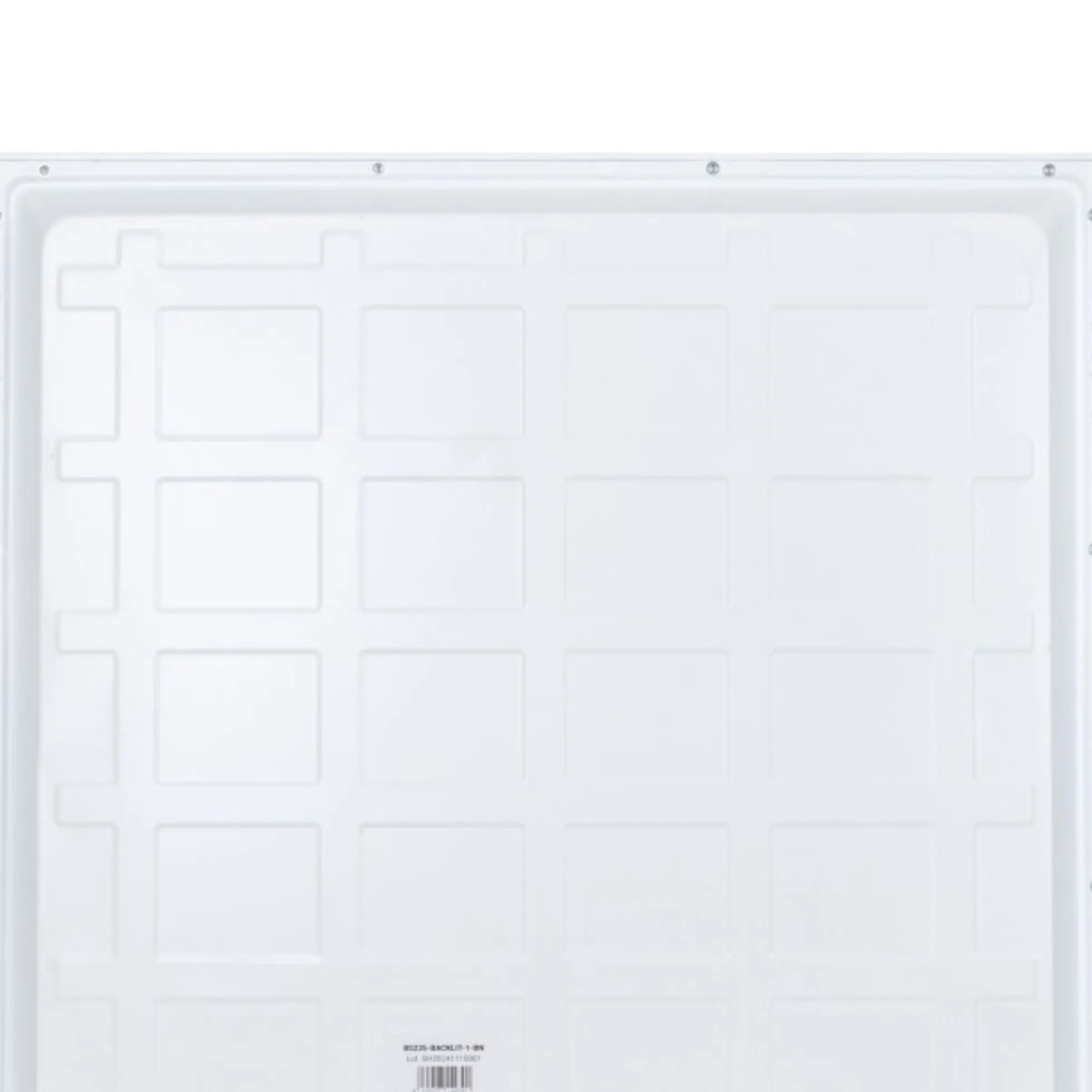 Panel LED empotrable Backlit 60x60cm - 40W - 100lm/W - Driver flicker free - UGR19 - IP40