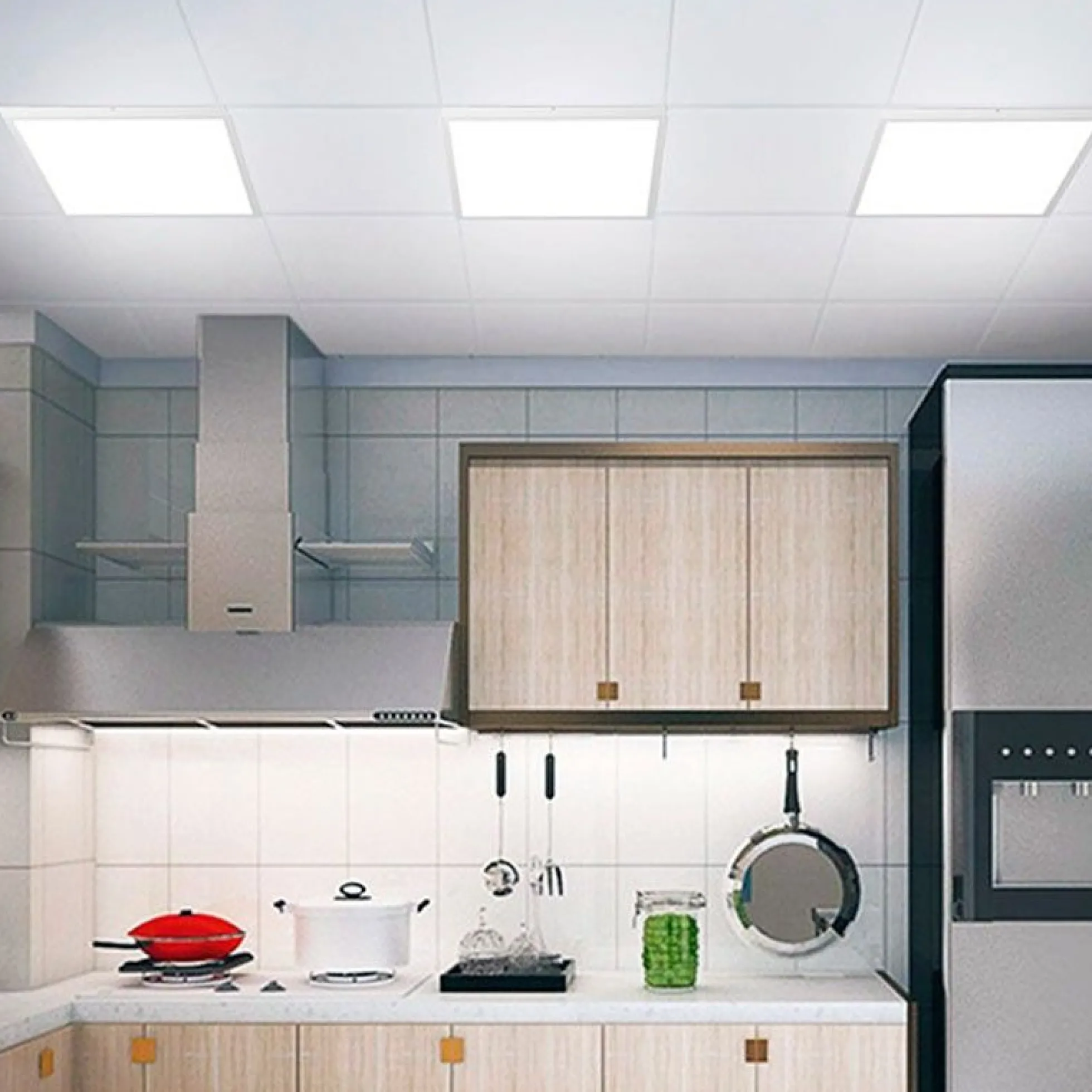 Panel LED empotrable WIFI SMART RGB / RGBW + CCT - 60x60 cm - 40W - Con KIT de montaje