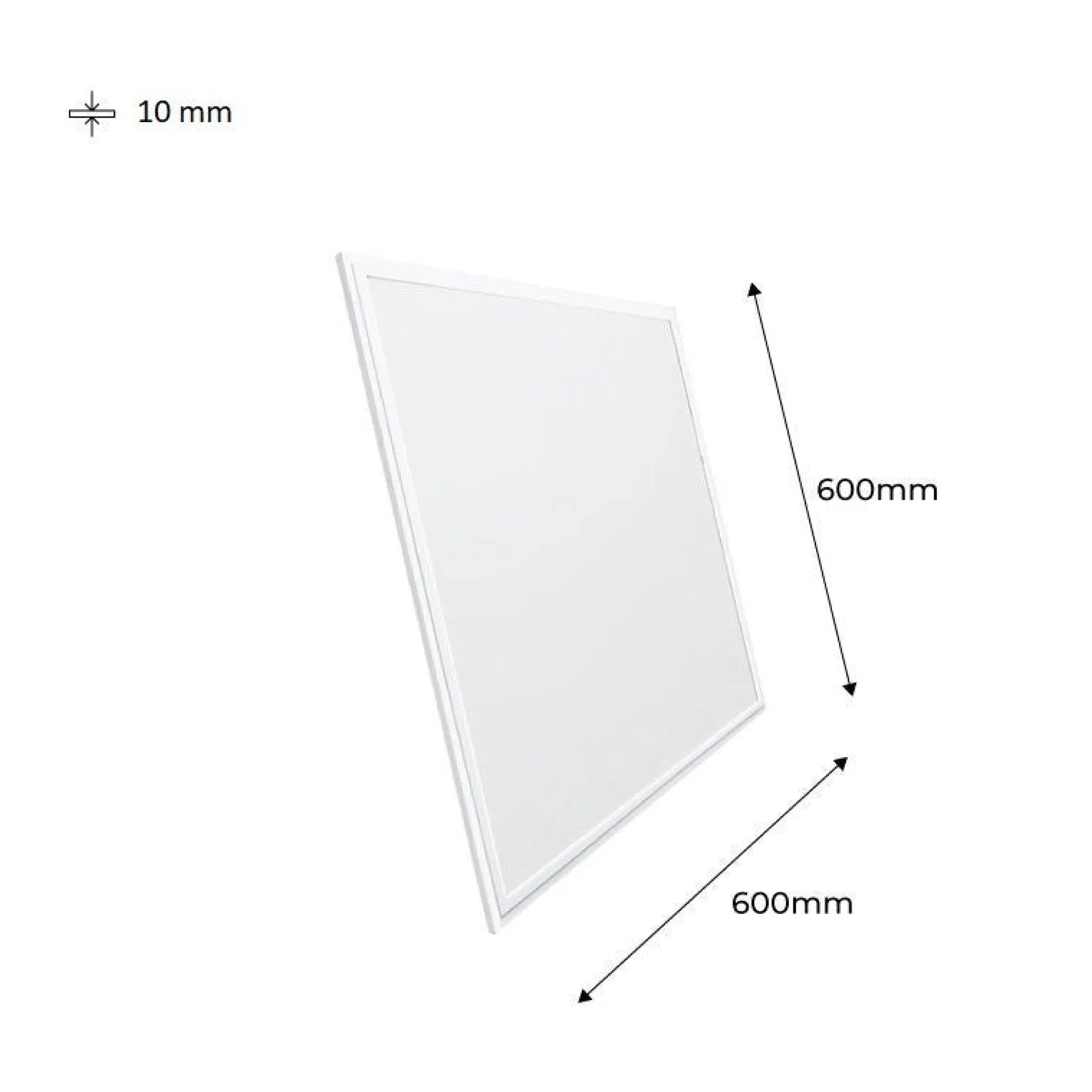 Panel LED empotrable WIFI SMART RGB / RGBW + CCT - 60x60 cm - 40W - Con KIT de montaje