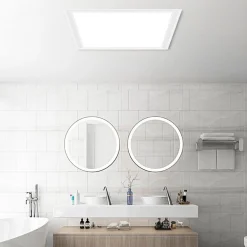 Panel LED empotrable WIFI SMART RGB / RGBW + CCT - 60x60 cm - 40W - Con KIT de montaje