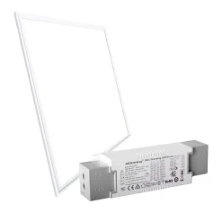 Panel LED empotrable 60X60cm - PUSH regulable - 44W - UGR19 - IP40