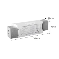 Panel LED empotrable 60X60cm - PUSH regulable - 44W - UGR19 - IP40