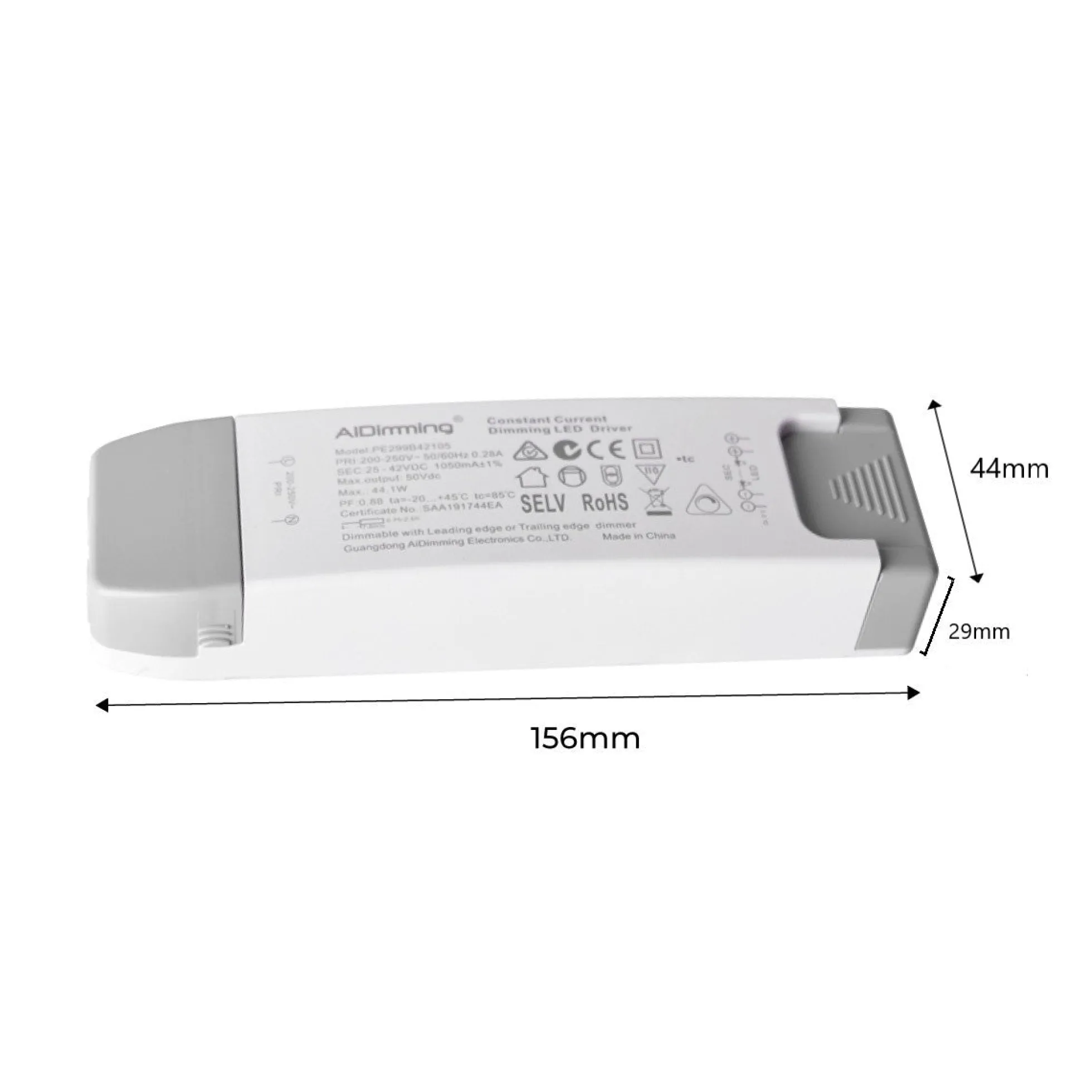 Panel LED empotrable 60X60cm - TRIAC regulable - 44W - UGR19 - IP40