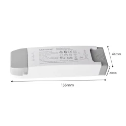 Panel LED empotrable 120X30cm - TRIAC regulable - 44W - UGR19 - IP40