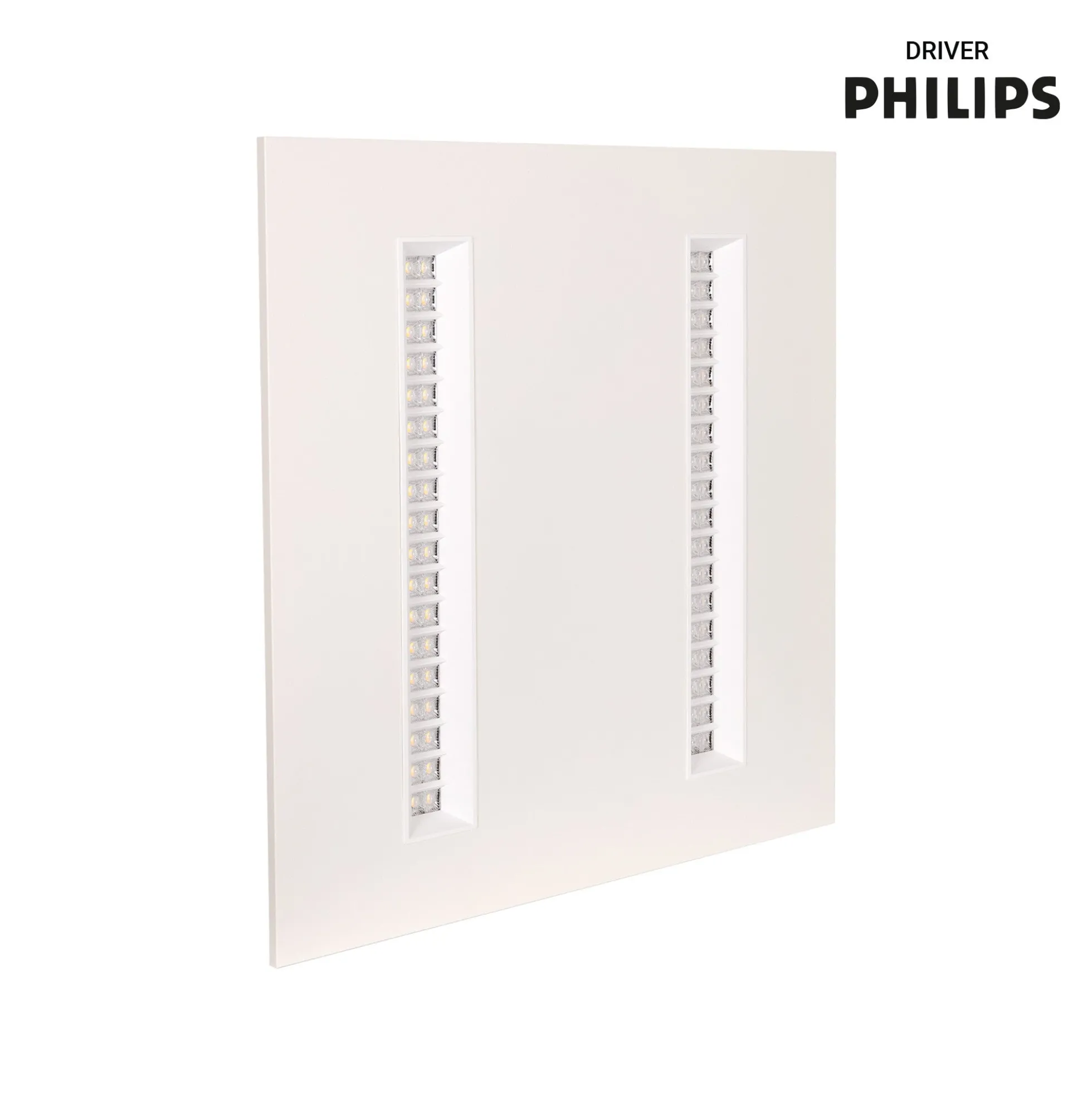 Panel LED empotrable 60x60cm - 40W - UGR18 - Driver PHILIPS - Chip OSRAM - IP40
